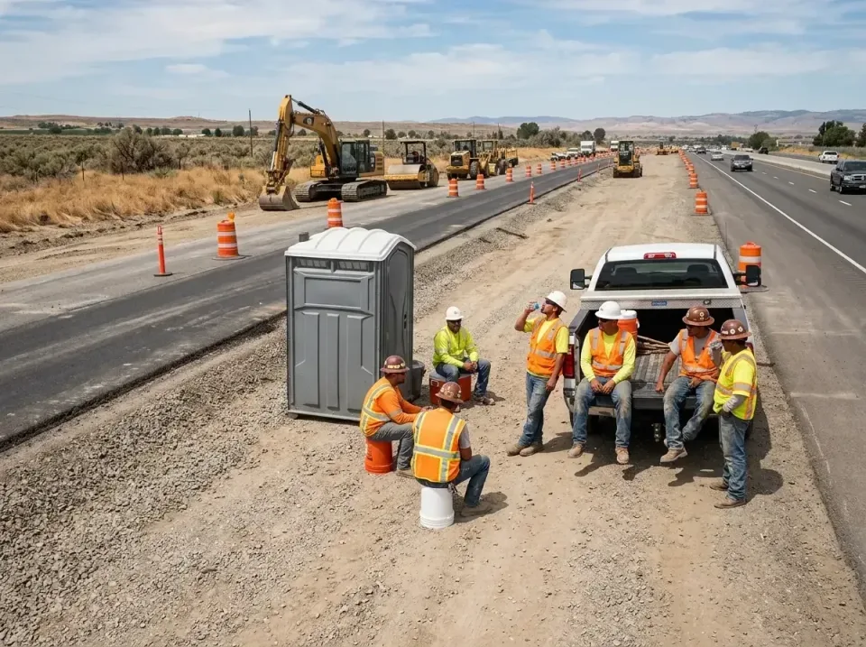 highway-road-construction-crew-007 — frequently asked questions, Porta Potty and Restroom Rentals in Sacaton, AZ